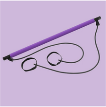 Load image into Gallery viewer, Portable Pilates Bar Kit With Resistance Band Exercise Stick
